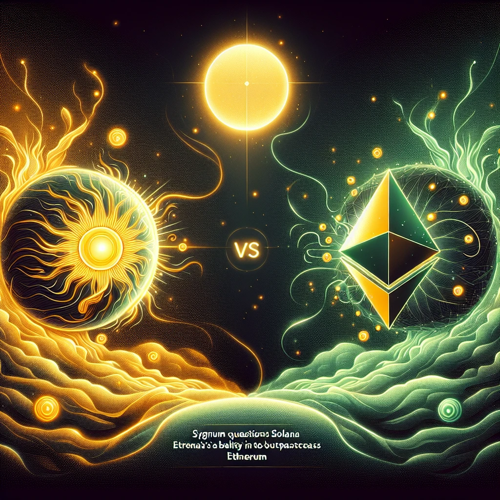 Sygnum Questions Solanas Ability to Surpass Ethereum