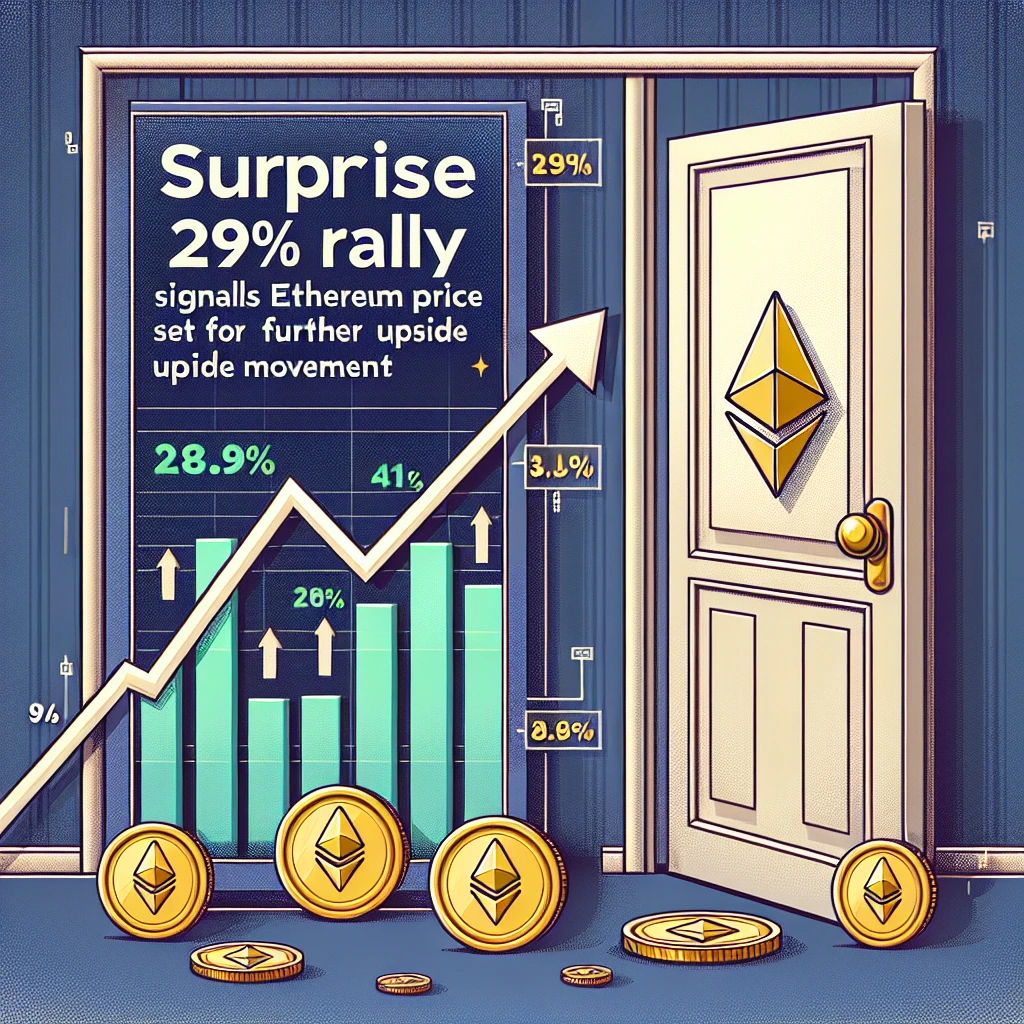 Surprise 29% Rally Signals Ethereum Price Set for Further Upside Movement