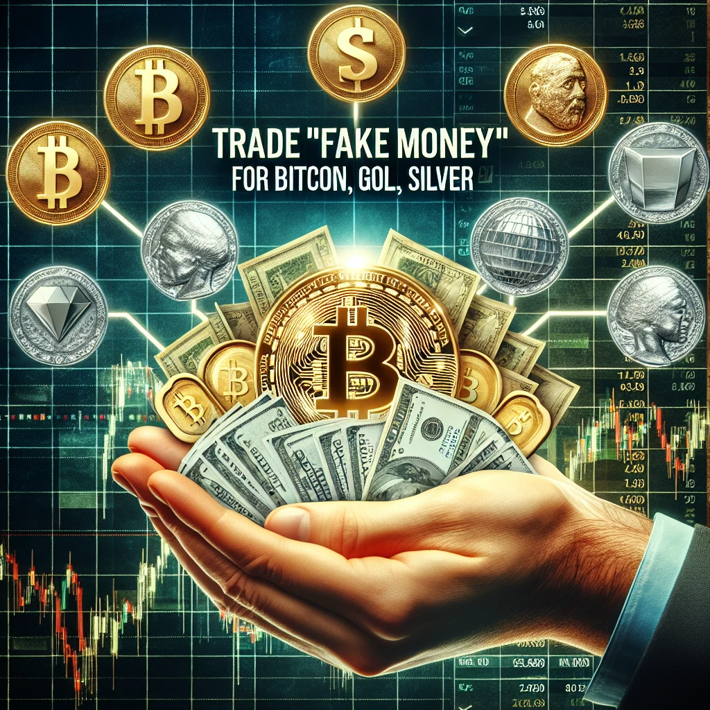 Robert Kiyosaki recommends trading in fake money for Bitcoin, gold, and silver