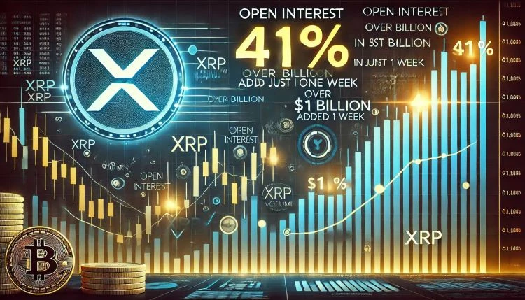 XRP Open Interest Surges 41% As Speculation Grows  Over $1B Added In Just One Week