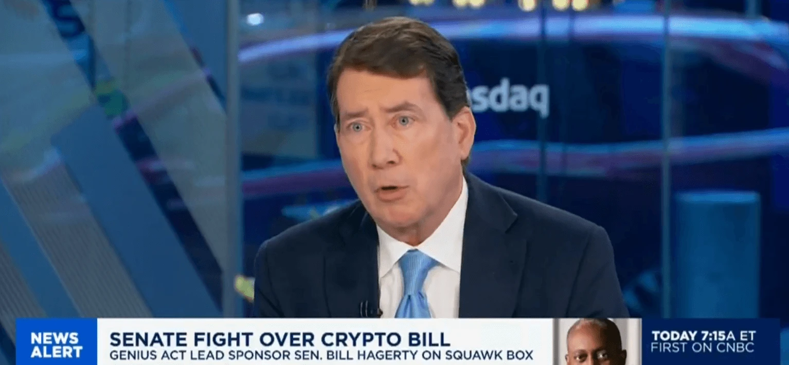 JUST IN: Stablecoin Giants Set to Dominate U.S. Treasury Markets, Says Senator Hagerty