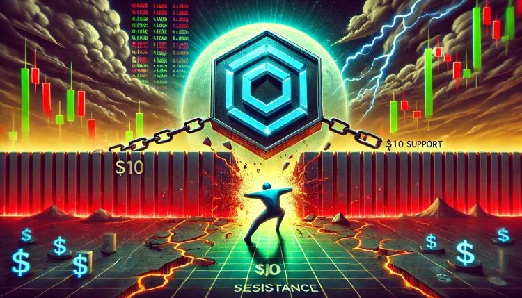 Chainlink Struggles At Key Resistance Level  $10 Support Back In Focus