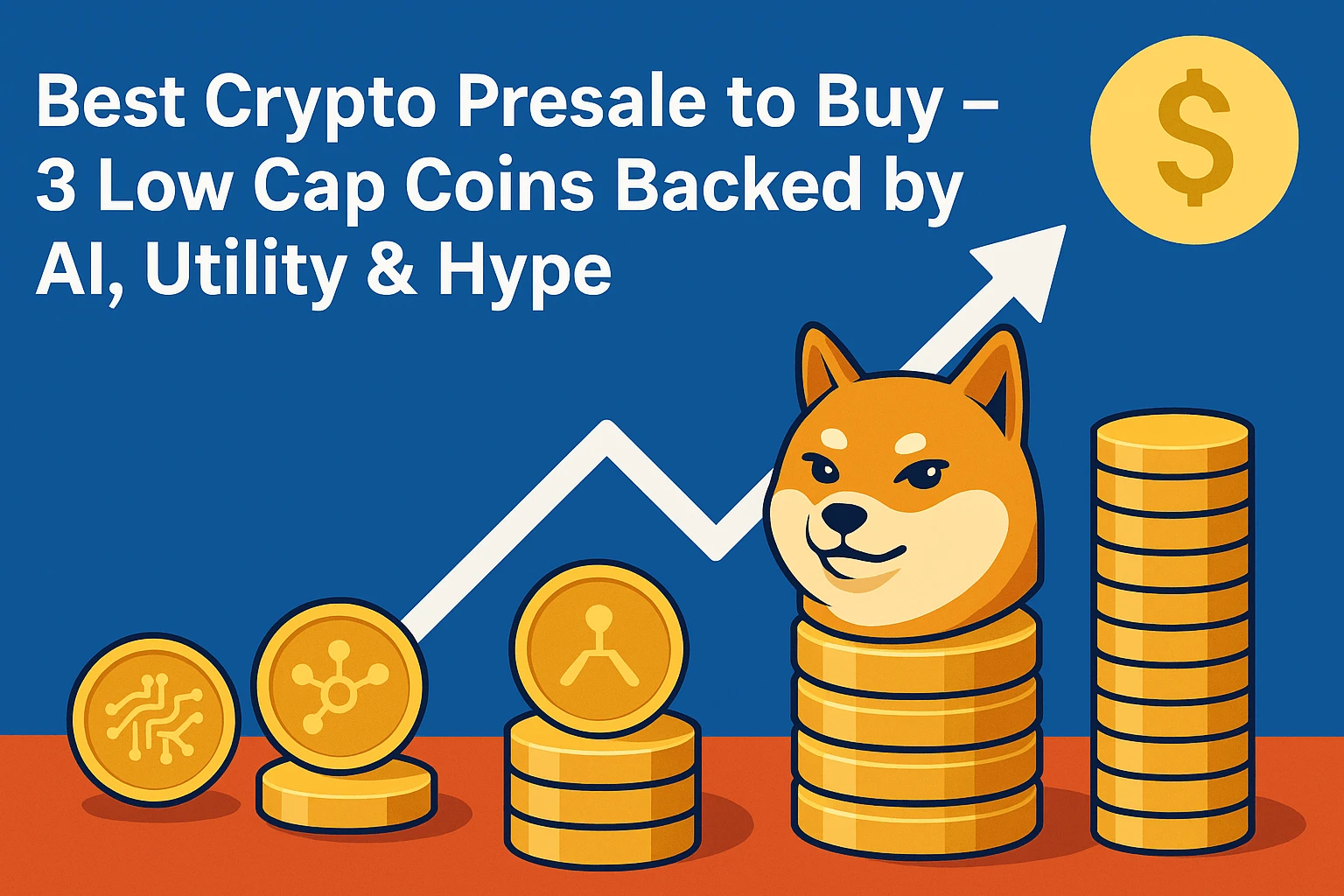 Best Crypto Presale to Buy  3 Low Cap Coins Backed by AI, Utility & Hype