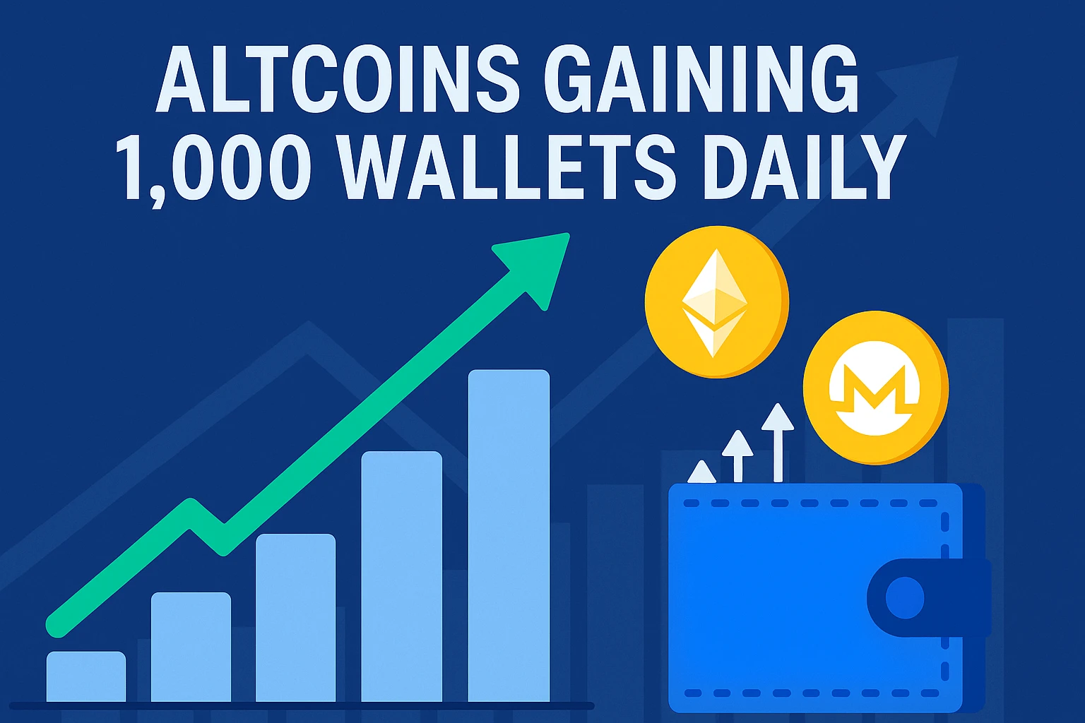 Best Altcoins to Buy Now: Why These 3 Projects Are Adding 1,000 Wallets a Day