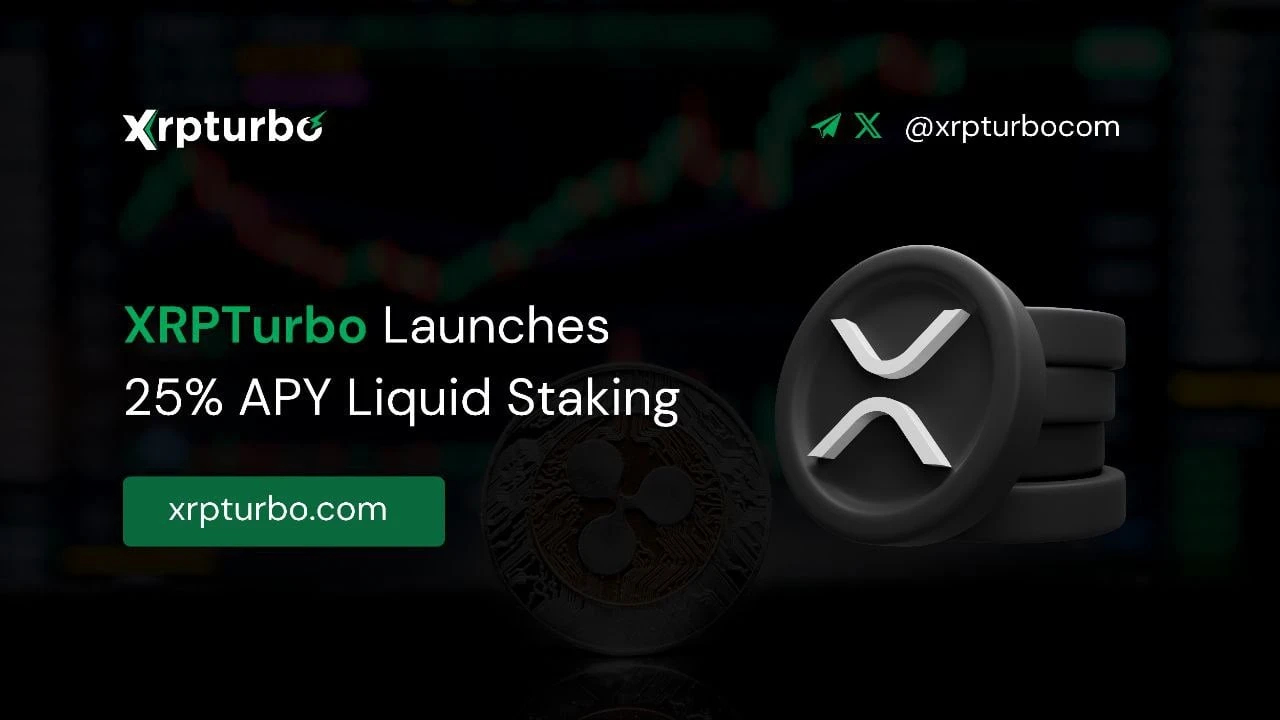 XRPTurbo Set To Supercharge The XRP Ecosystem With 25% APY Liquid Staking