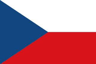 Czech Republic flagga