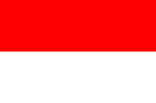 Indonesia flagga