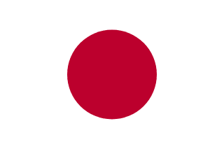 Japan flagga