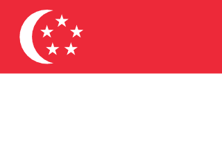Singapore flagga